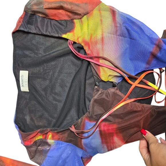 House of CB Mareena Midi Dress Size: S - Picture 4 of 6